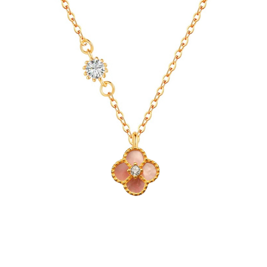 L&A - Single Clover Necklace | 925 Sterling Silver