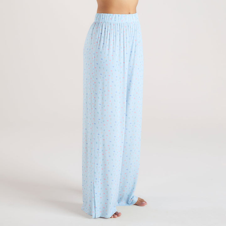 L&A | The Azure Bloom Modal Pyjama Trousers