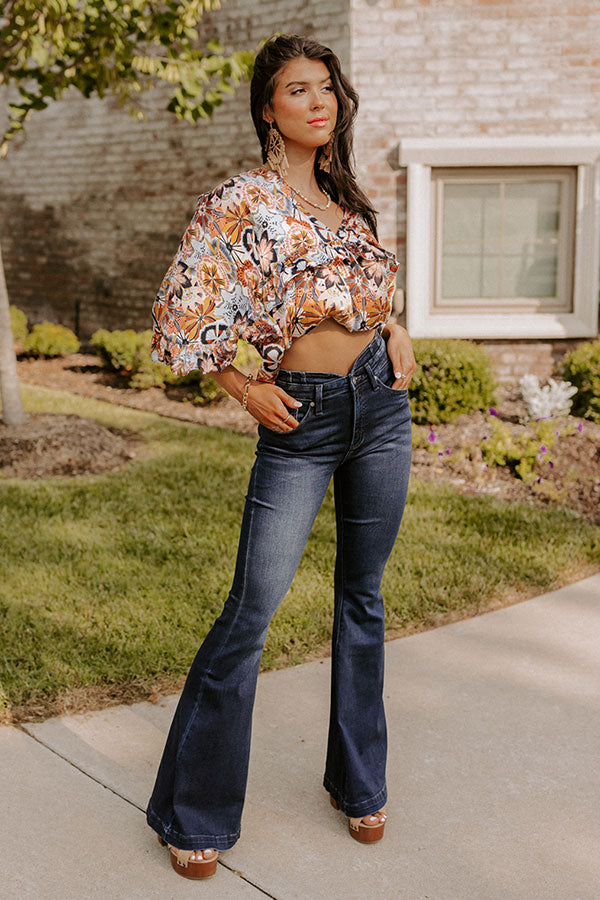 L&A – Reena High Waist Flare Jeans