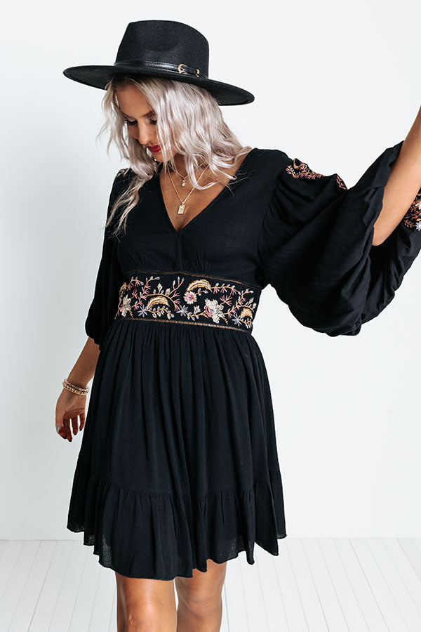 L&A | Prosecco And Poise Embroidered Dress