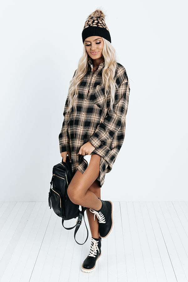 L&A | Beside The Fire Sherpa Lined Dress