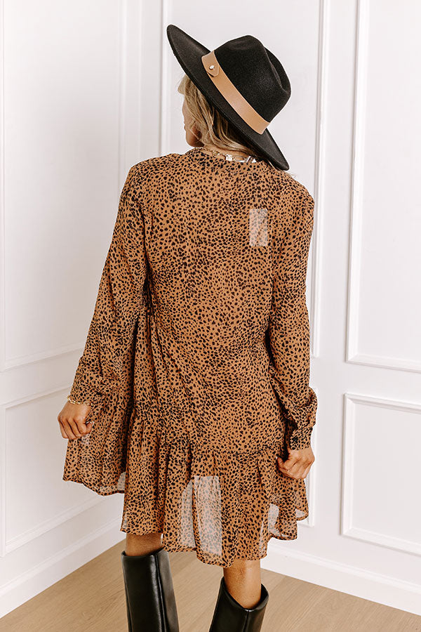 L&A | Nights In LA Leopard Tunic Dress