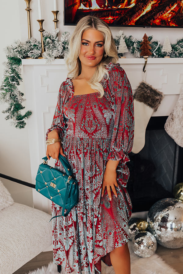 L&A | Midnight Mantra Velvet Midi