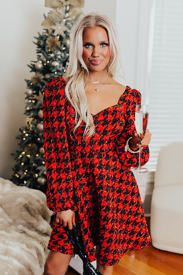 L&A | Twirl The Day Away Tweed Mini Dress