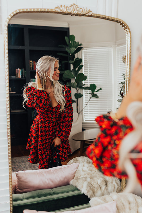 L&A | Twirl The Day Away Tweed Mini Dress