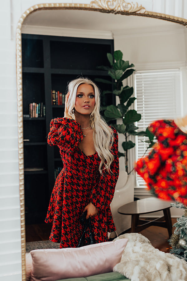 L&A | Twirl The Day Away Tweed Mini Dress