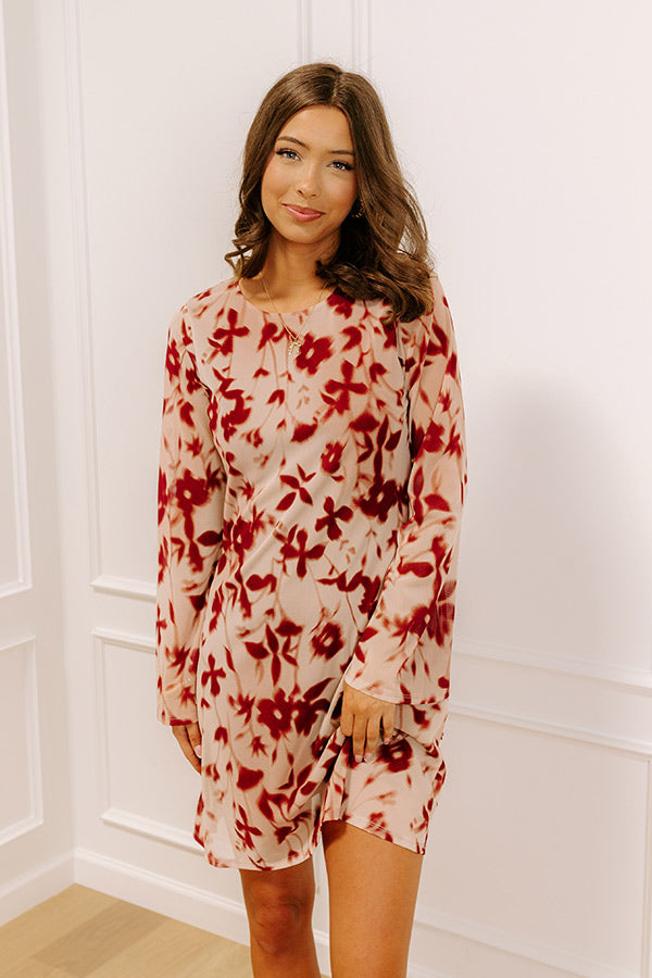 L&A | Uptown Garden Floral Mini Dress