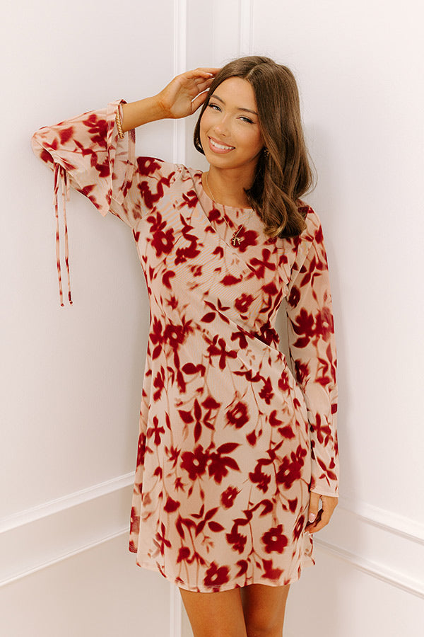 L&A | Uptown Garden Floral Mini Dress