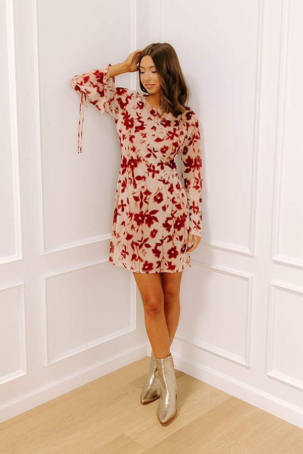 L&A | Uptown Garden Floral Mini Dress