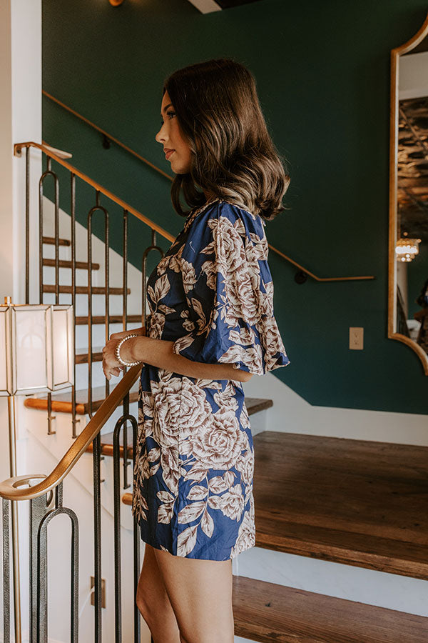 L&A | Rosewood Reverie Button Down Mini Dress