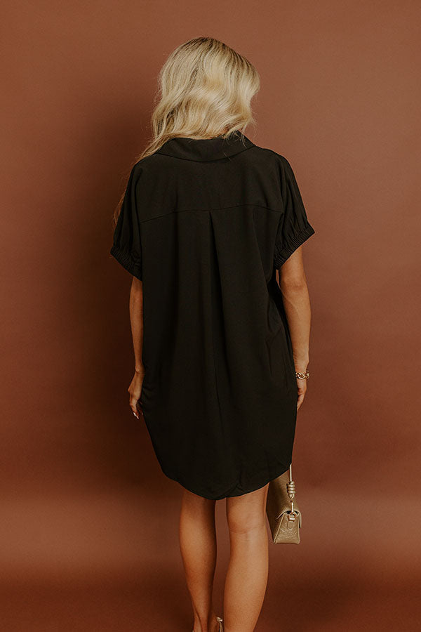 L&A | Broadway Muse Mini Dress in Black