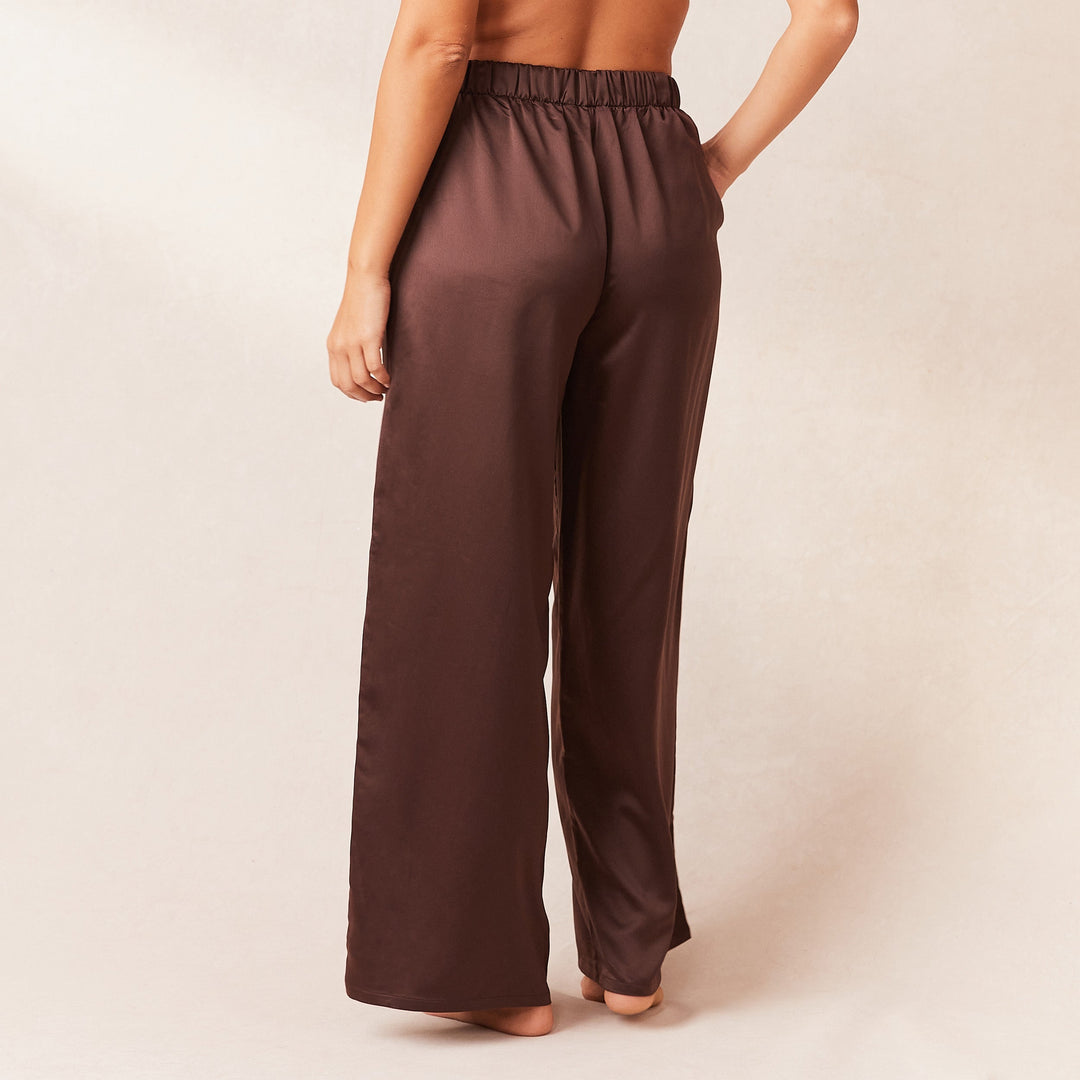 L&A | The Velvet Dawn Satin Pyjama Set