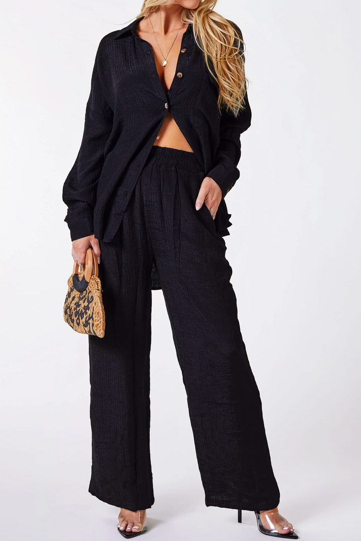 L&A | Aria Luxe Wide-Leg Pants