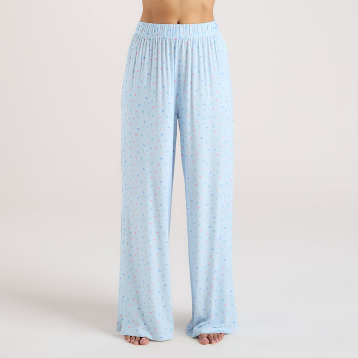 L&A | The Azure Bloom Modal Pyjama Trousers