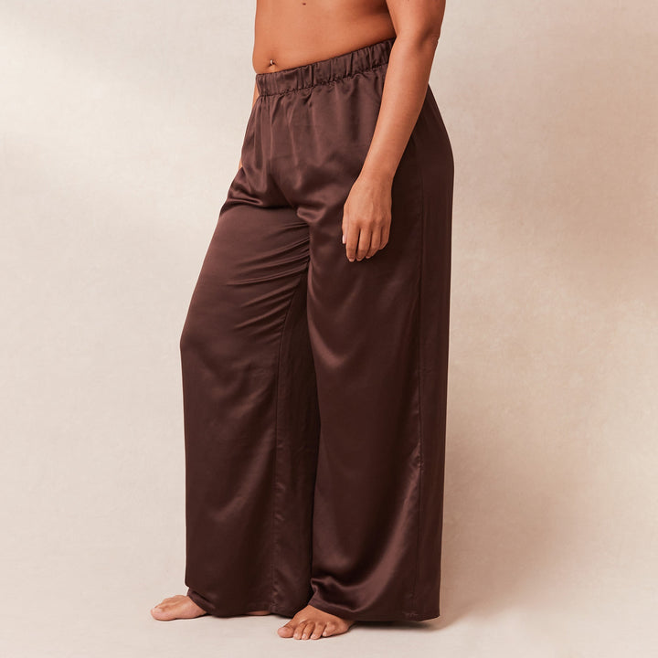 L&A | The Velvet Dawn Satin Pyjama Set