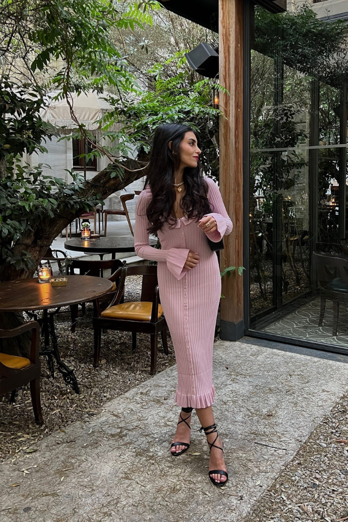 L&A | Neoma Casual Long Sleeved Midi Dress