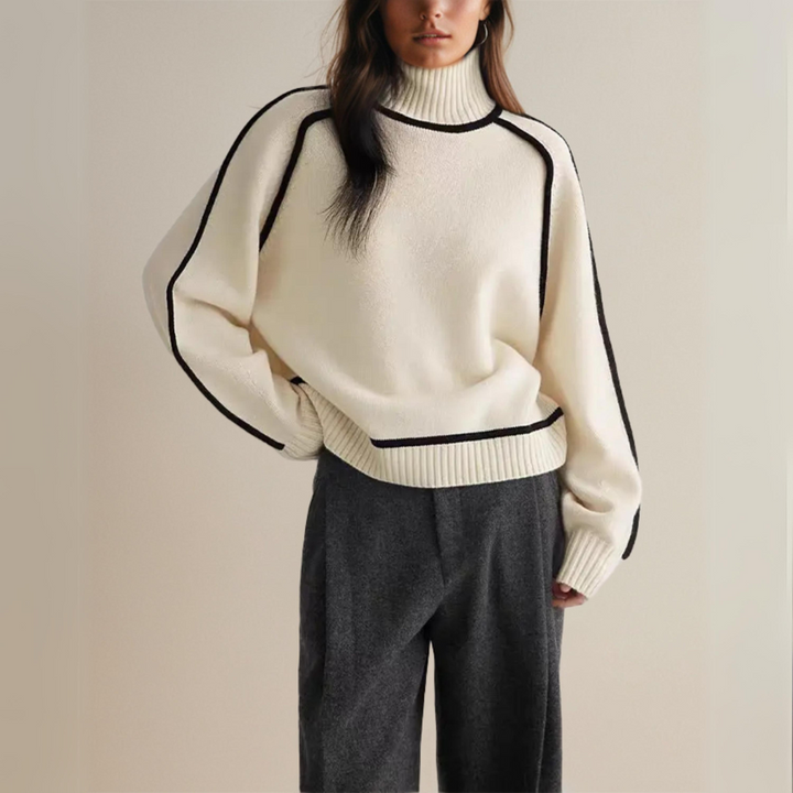 L&A | Sophisticated Turtleneck Sweater for Winter