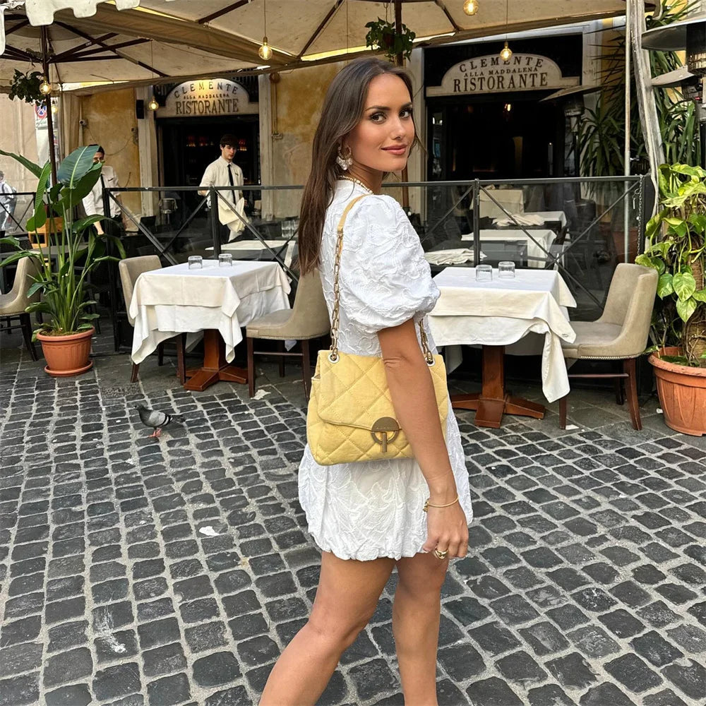 L&A | Mckenna Embroidered Midi Dress