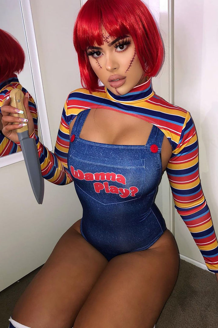 L&A | Playful Nightmare – 5 Piece Evil Doll Costume Set 🖤