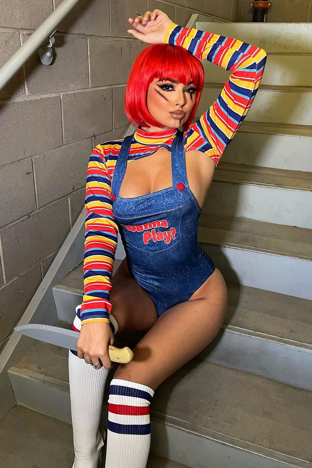 L&A | Playful Nightmare – 5 Piece Evil Doll Costume Set 🖤