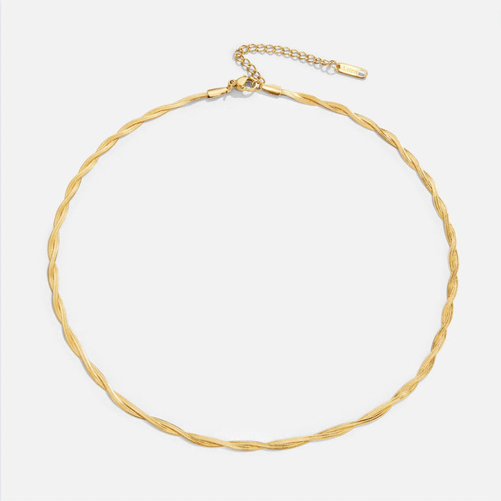 L&A | Chiara Twist Snake Chain Necklace