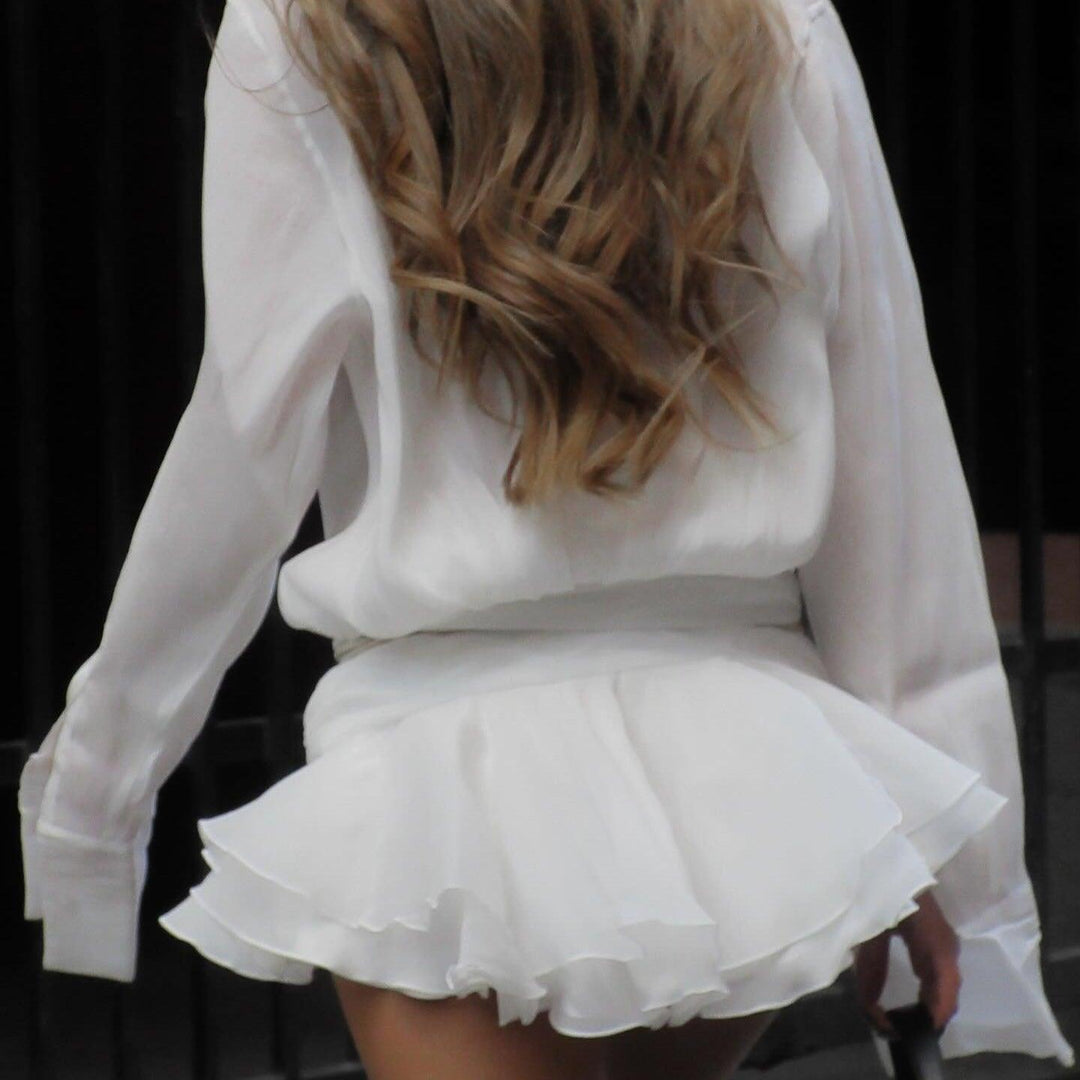 L&A | Brynlee Pleated Mini Dress