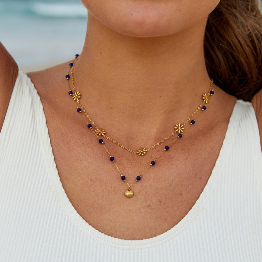 L&A | Marigold Bloom Gold Necklace