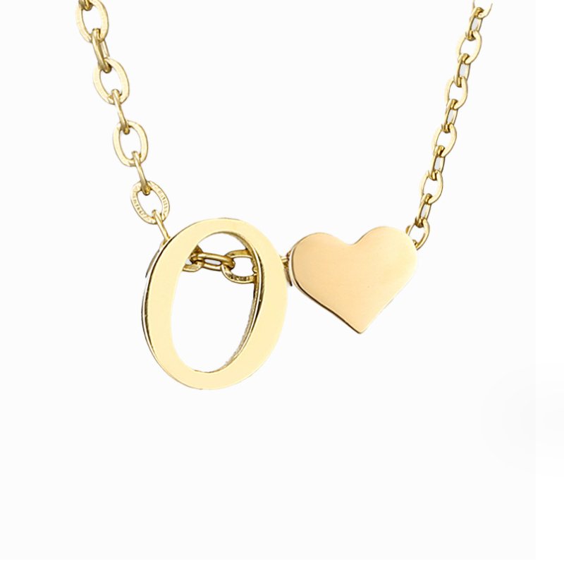 L&A | Forever Love Letter Gold Necklace