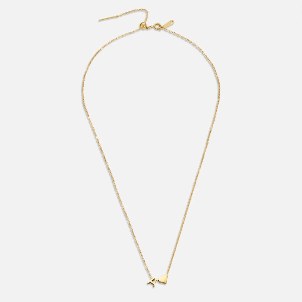 L&A | Forever Love Letter Gold Necklace