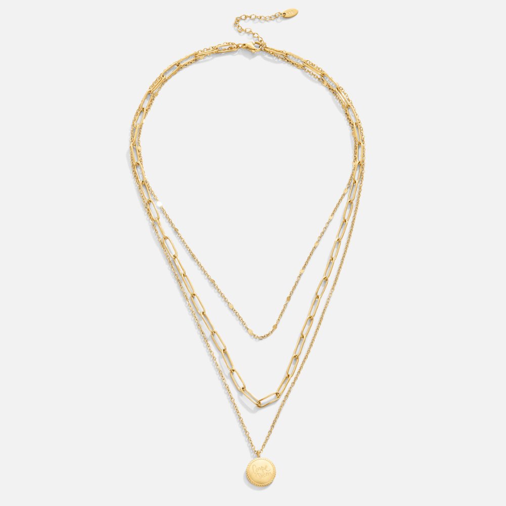 L&A | Geya Soleil Layered Coin Necklace