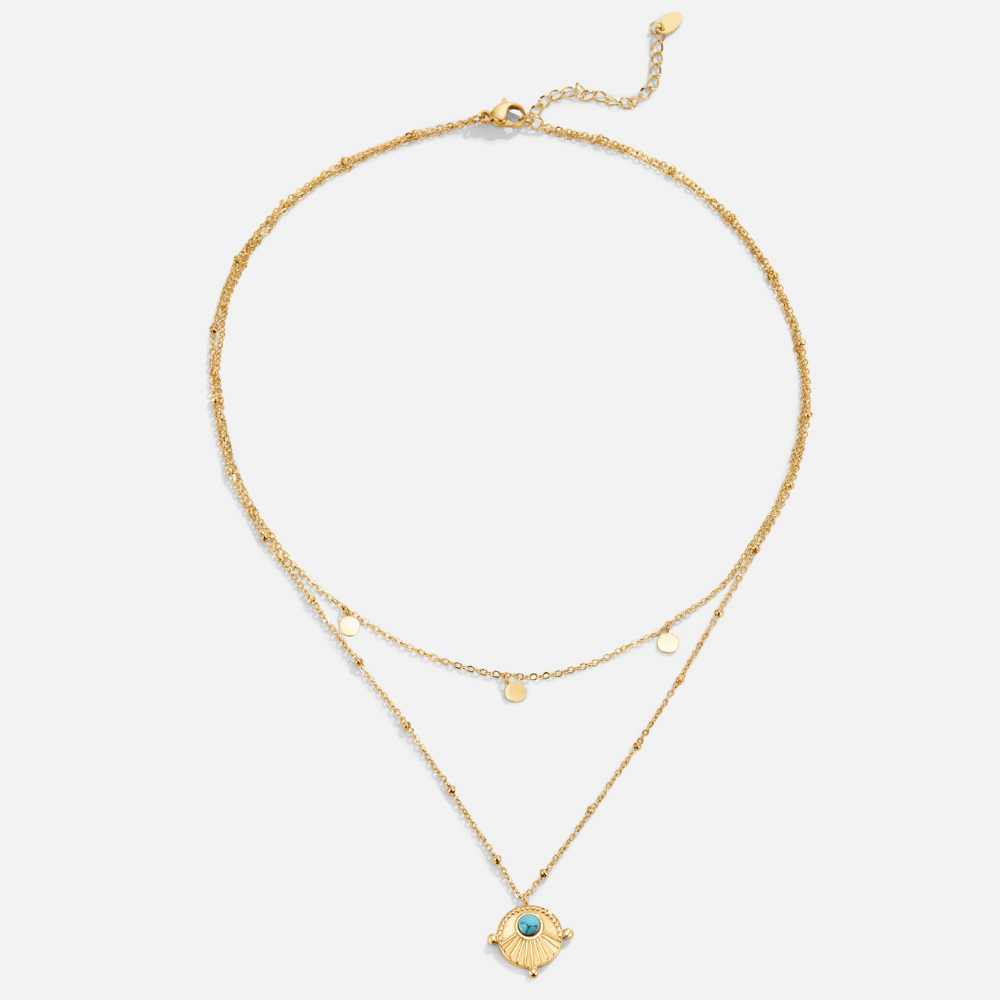 L&A | Layered Turquoise Necklace