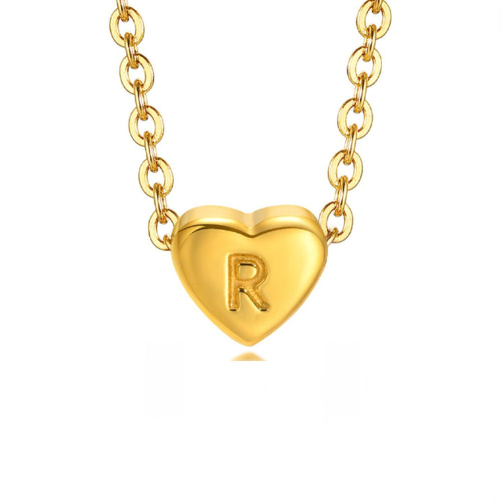 L&A | Amara Letter Heart Bracelet
