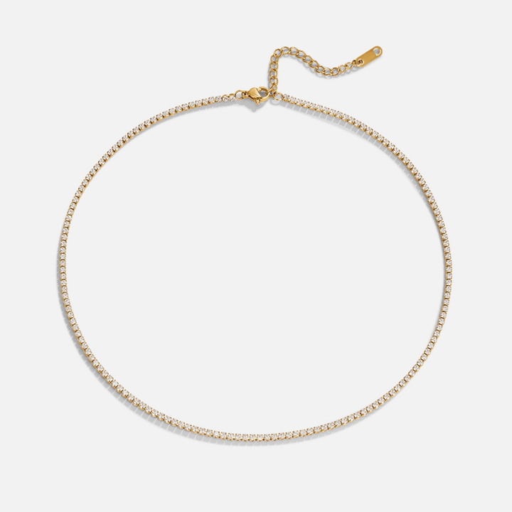 L&A | Cordelia Gold Crystal Necklace