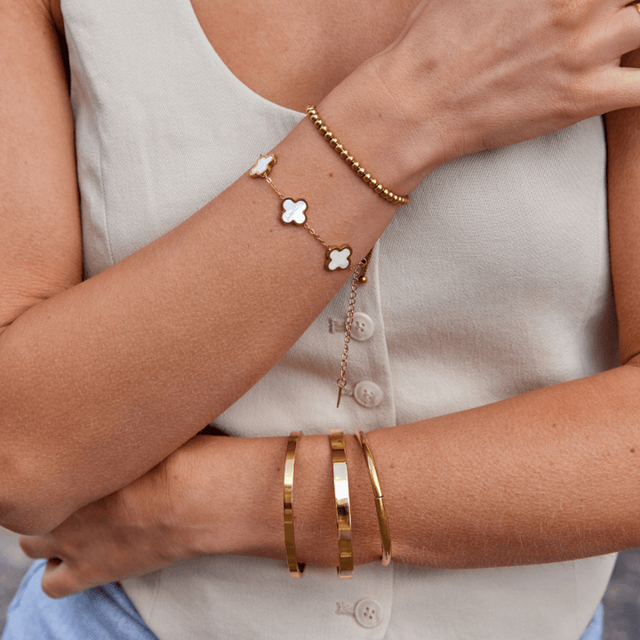 L&A | Solenne Gold Bangle