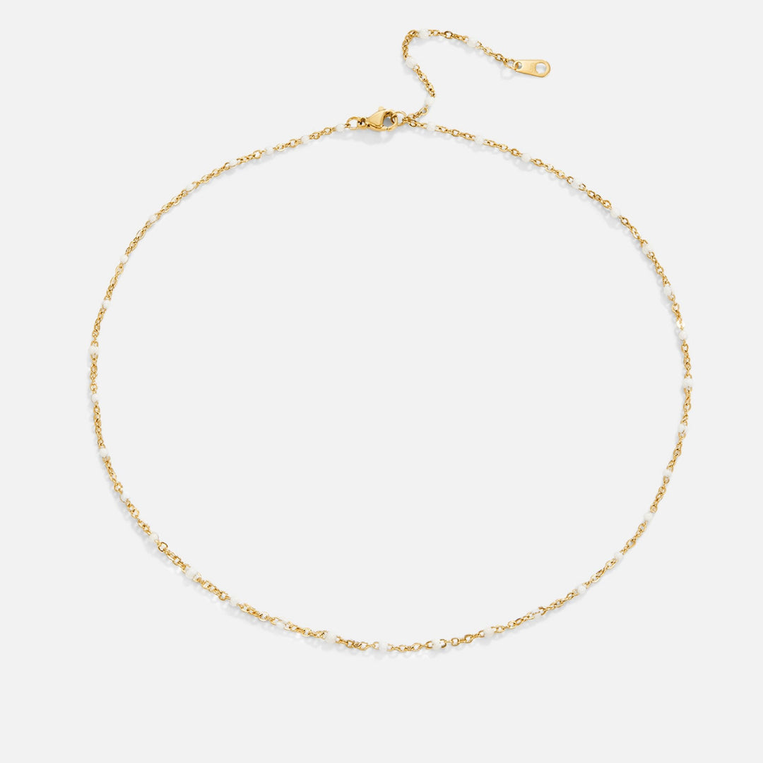 L&A | Mila White Bead Necklace