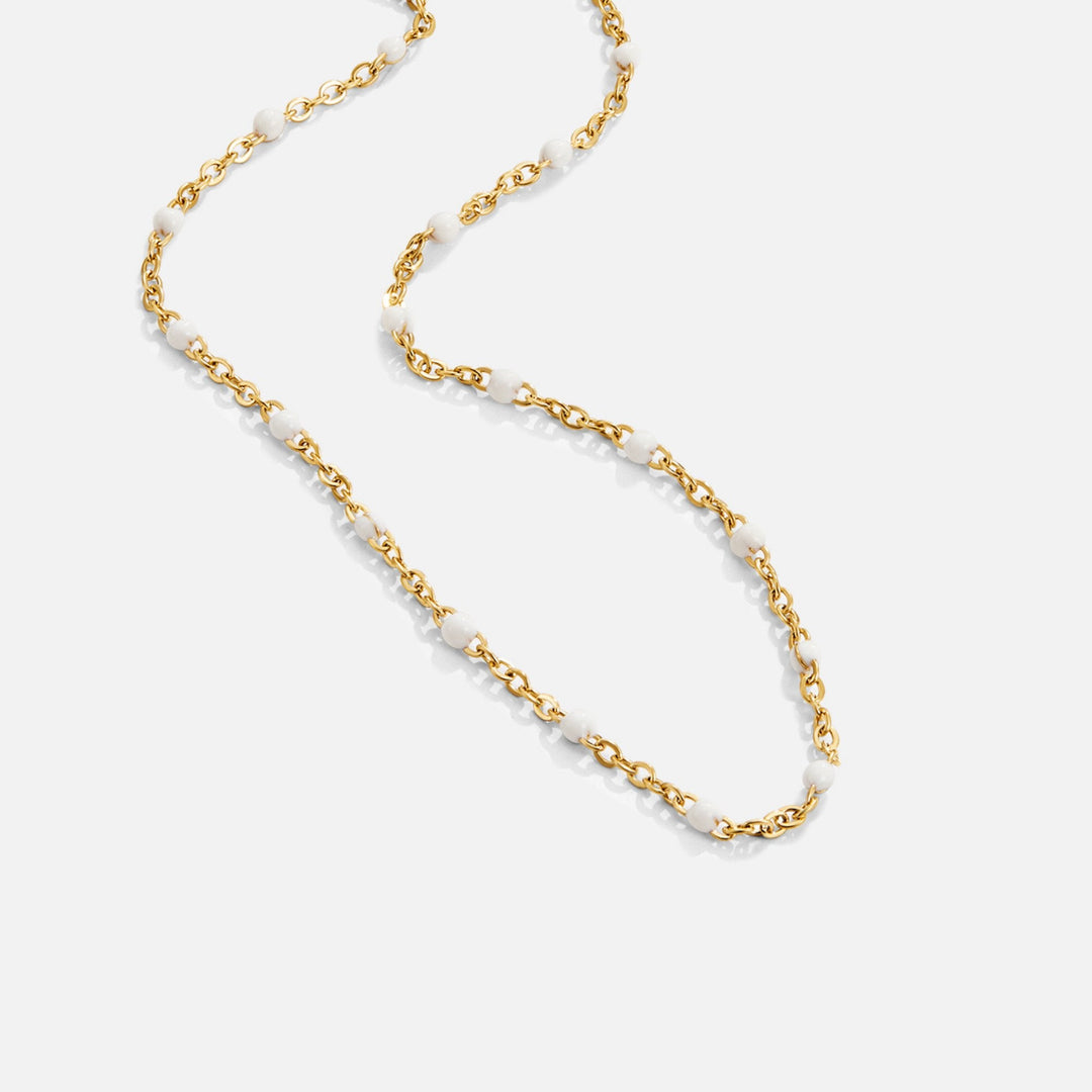 L&A | Mila White Bead Necklace