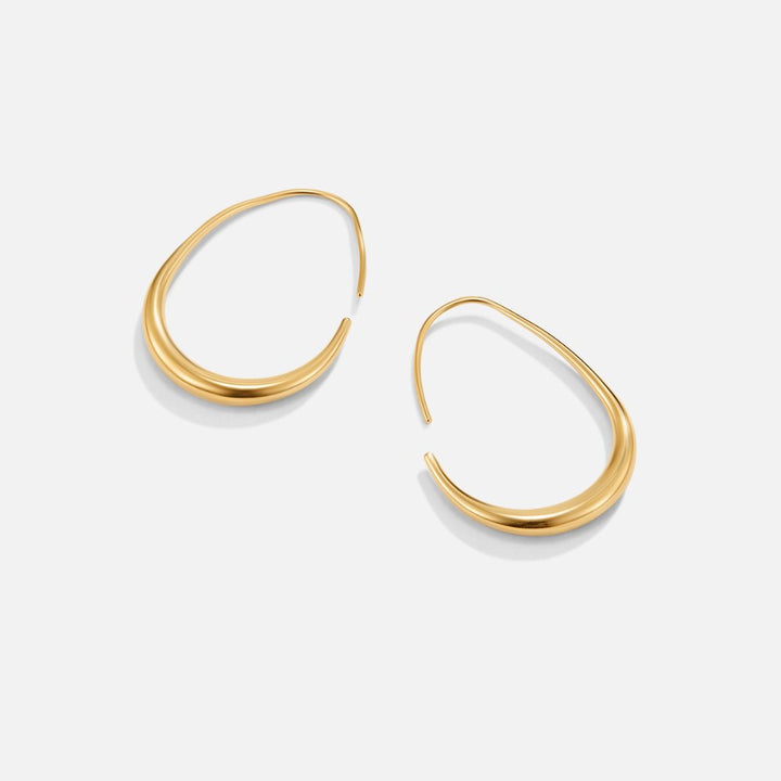 L&A | Valentina Gold Hoop Earrings