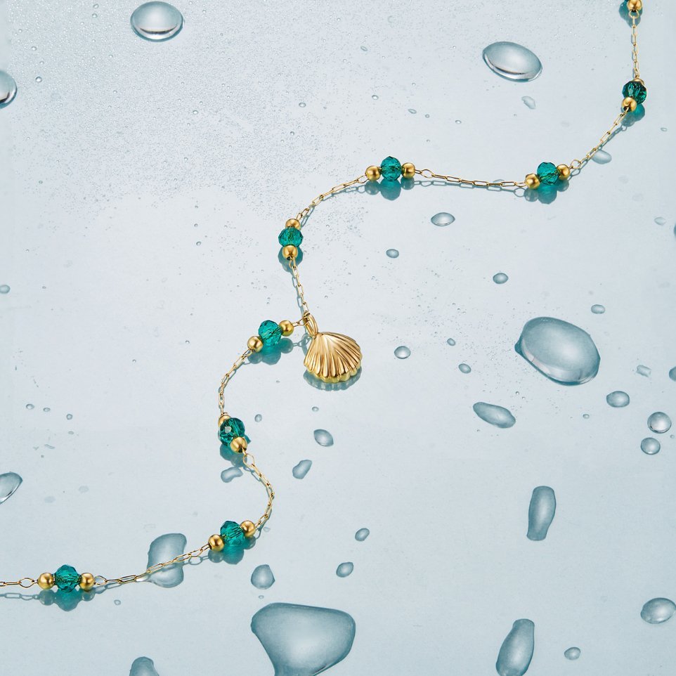 L&A | Ocean Lover Shell & Bead Necklace Set