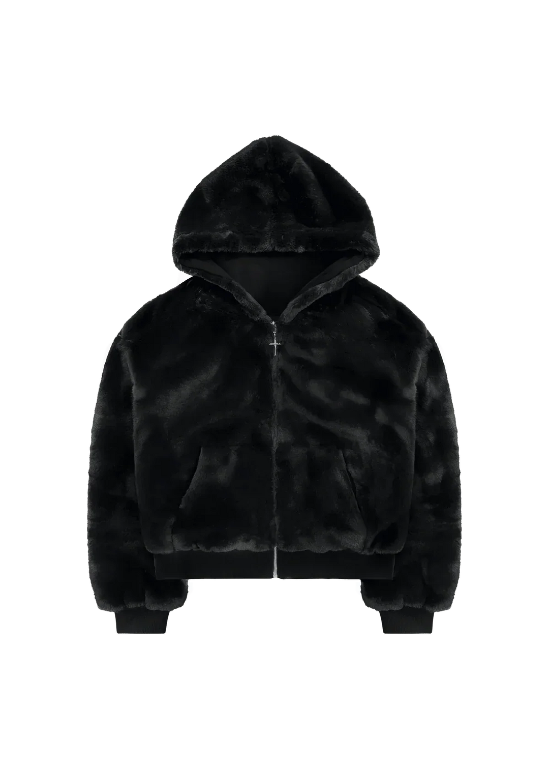 L&A - Wild Elegance & Midnight Panther Faux Fur Hoodies
