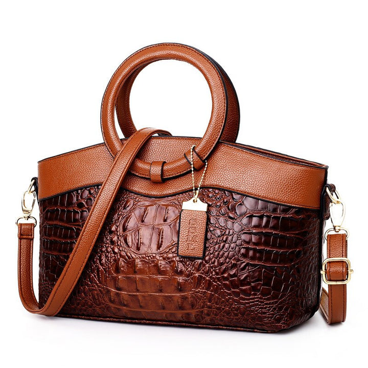 L&A | Oriana - Retro Gradient Crocodile Handbag
