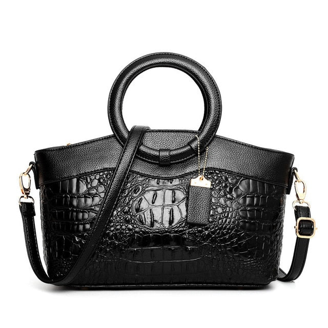 L&A | Oriana - Retro Gradient Crocodile Handbag