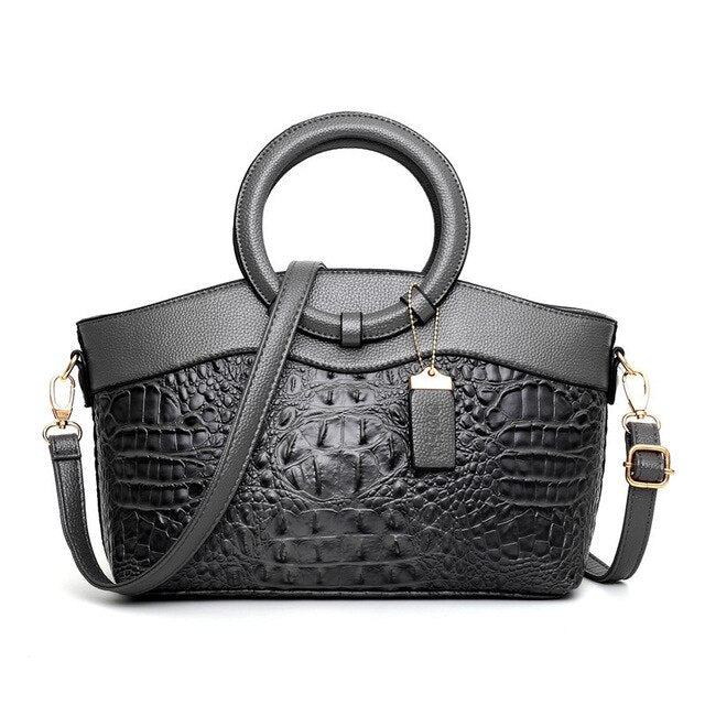 L&A | Oriana - Retro Gradient Crocodile Handbag