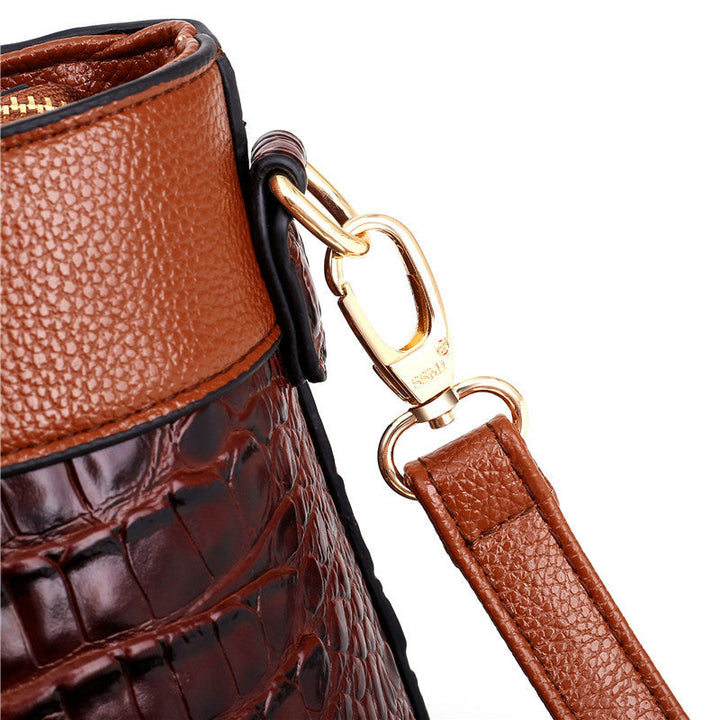 L&A | Oriana - Retro Gradient Crocodile Handbag
