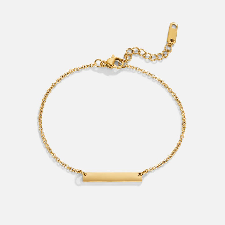 L&A | Aurelia Gold Bar Bracelet