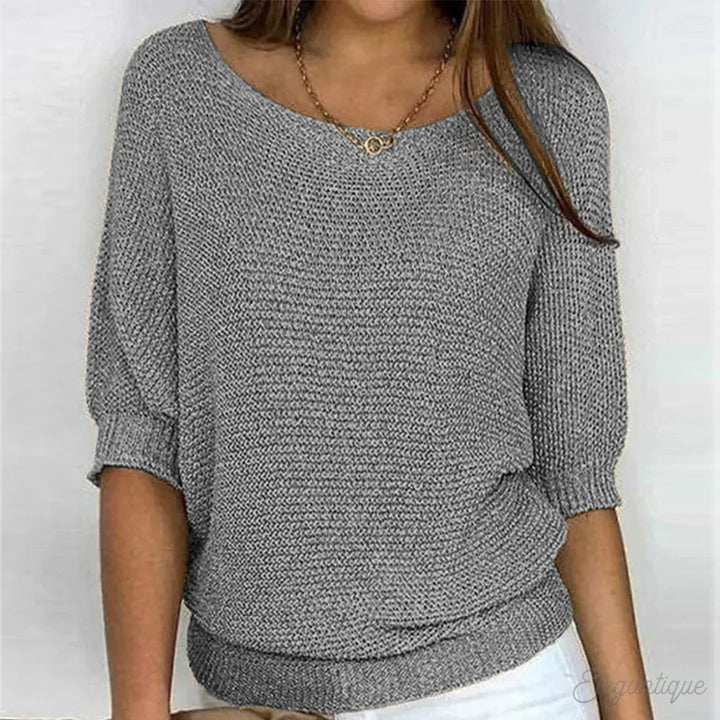 L&A | Cozy Crew Neck Sweater