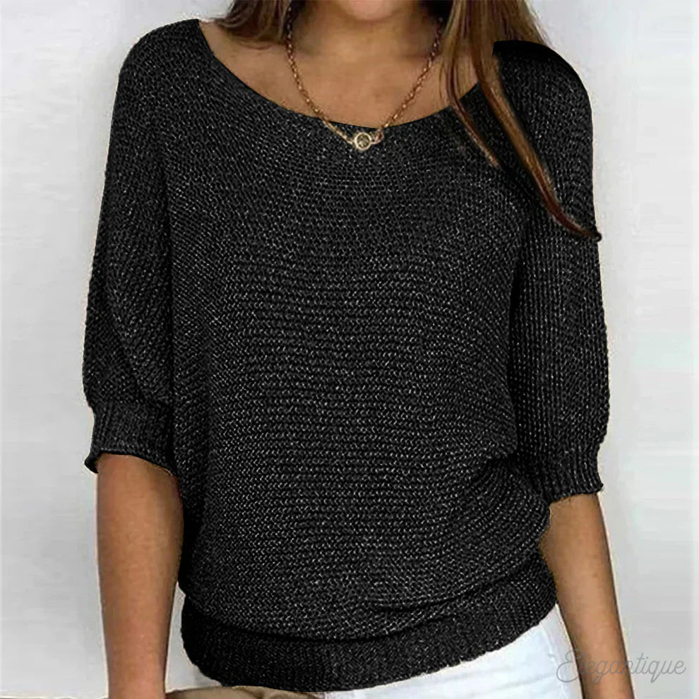 L&A | Cozy Crew Neck Sweater