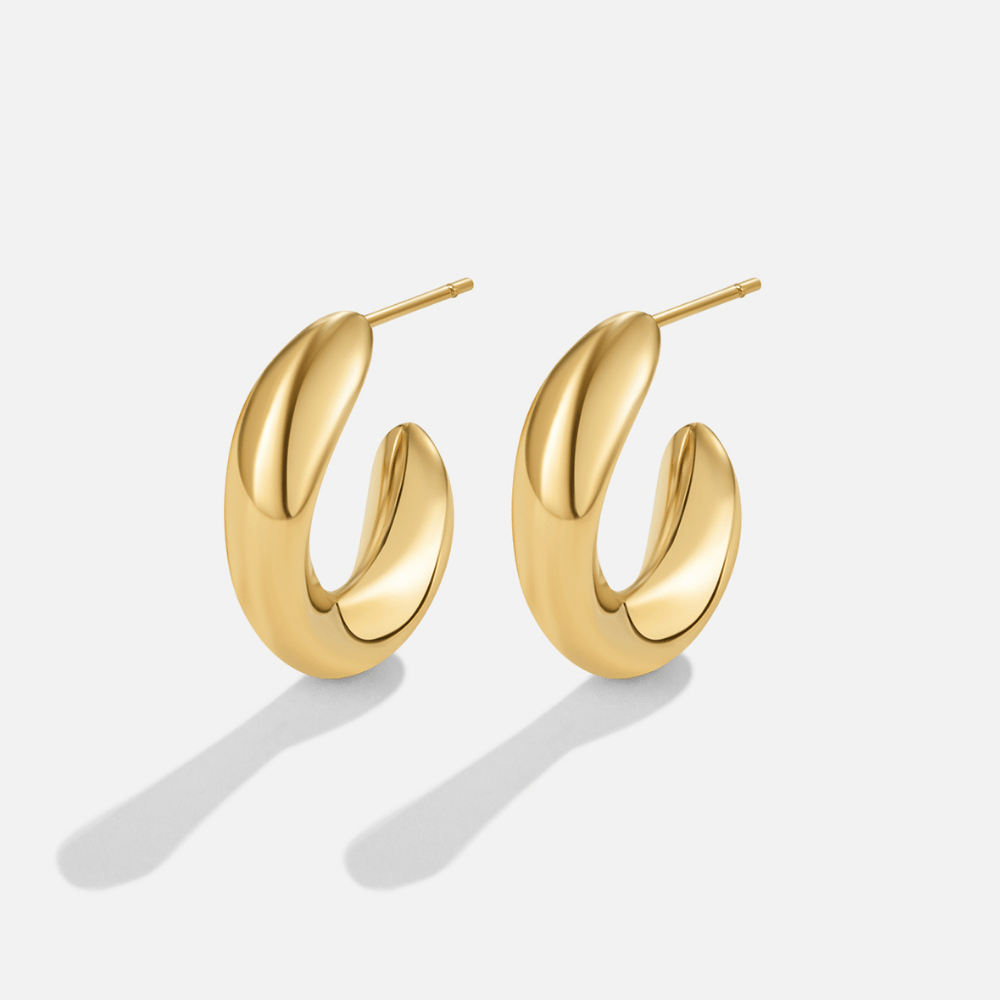 L&A | Aurelia Twist Hoop Earrings
