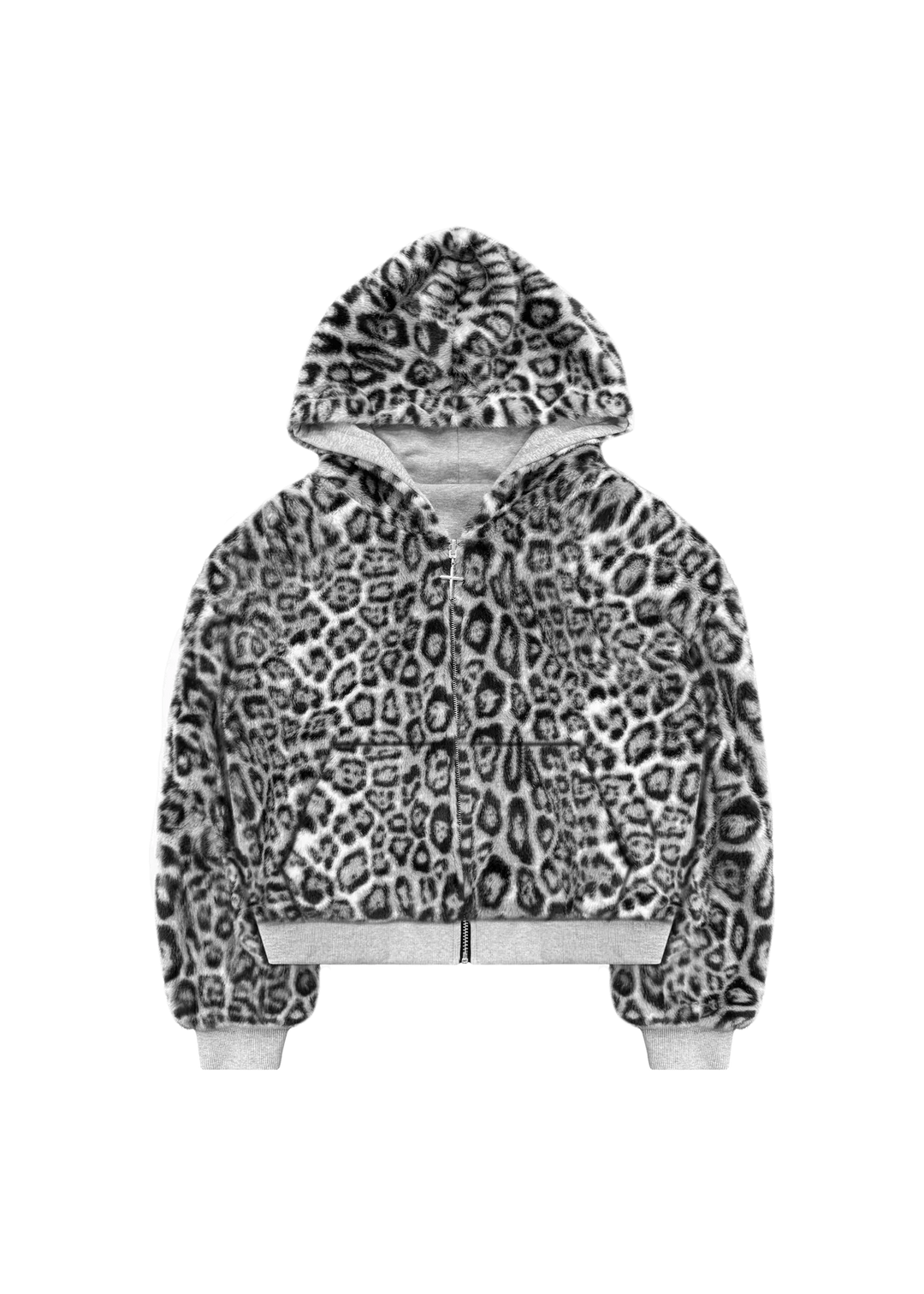 L&A - Wild Elegance & Midnight Panther Faux Fur Hoodies