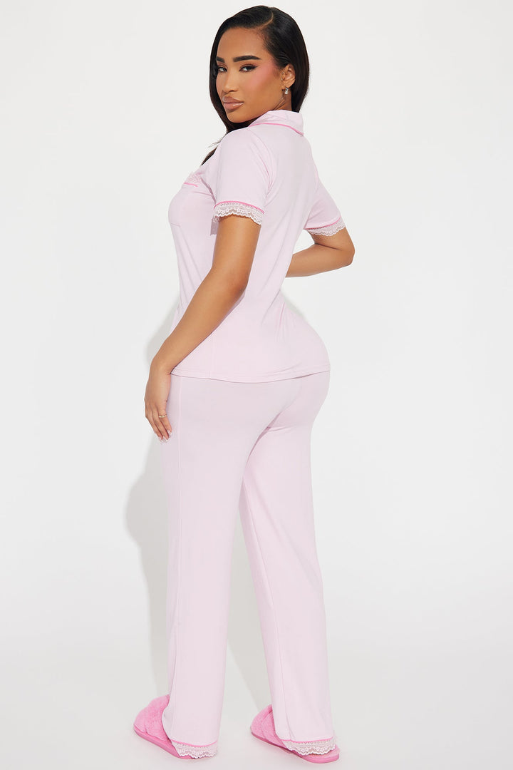 L&A | Rosé Dreams – 2 Piece PJ Pant Set