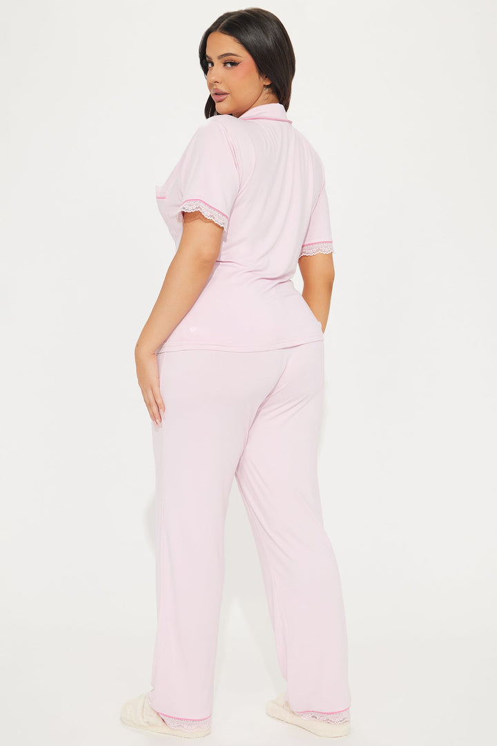 L&A | Rosé Dreams – 2 Piece PJ Pant Set